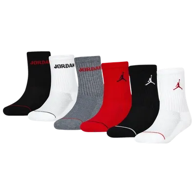 6 Pack Crew Socks