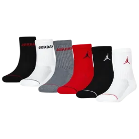 6 Pack Crew Socks