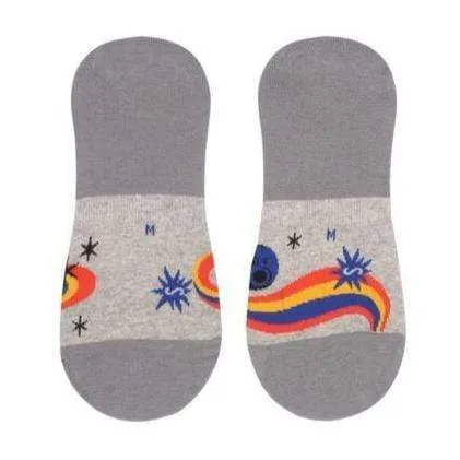 A Trip To The Moon Men's No Show Liner Sock