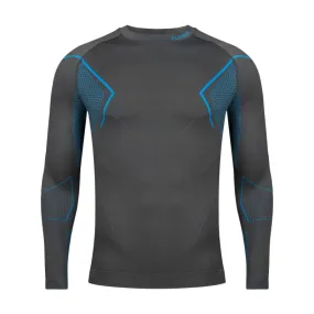 Alpinus Mens Active Base Layer Thermoactive Sweatshirt - Gray