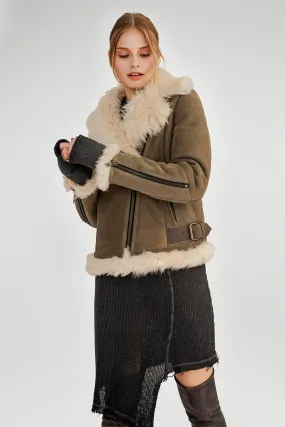 Amber - Shearling Jacket