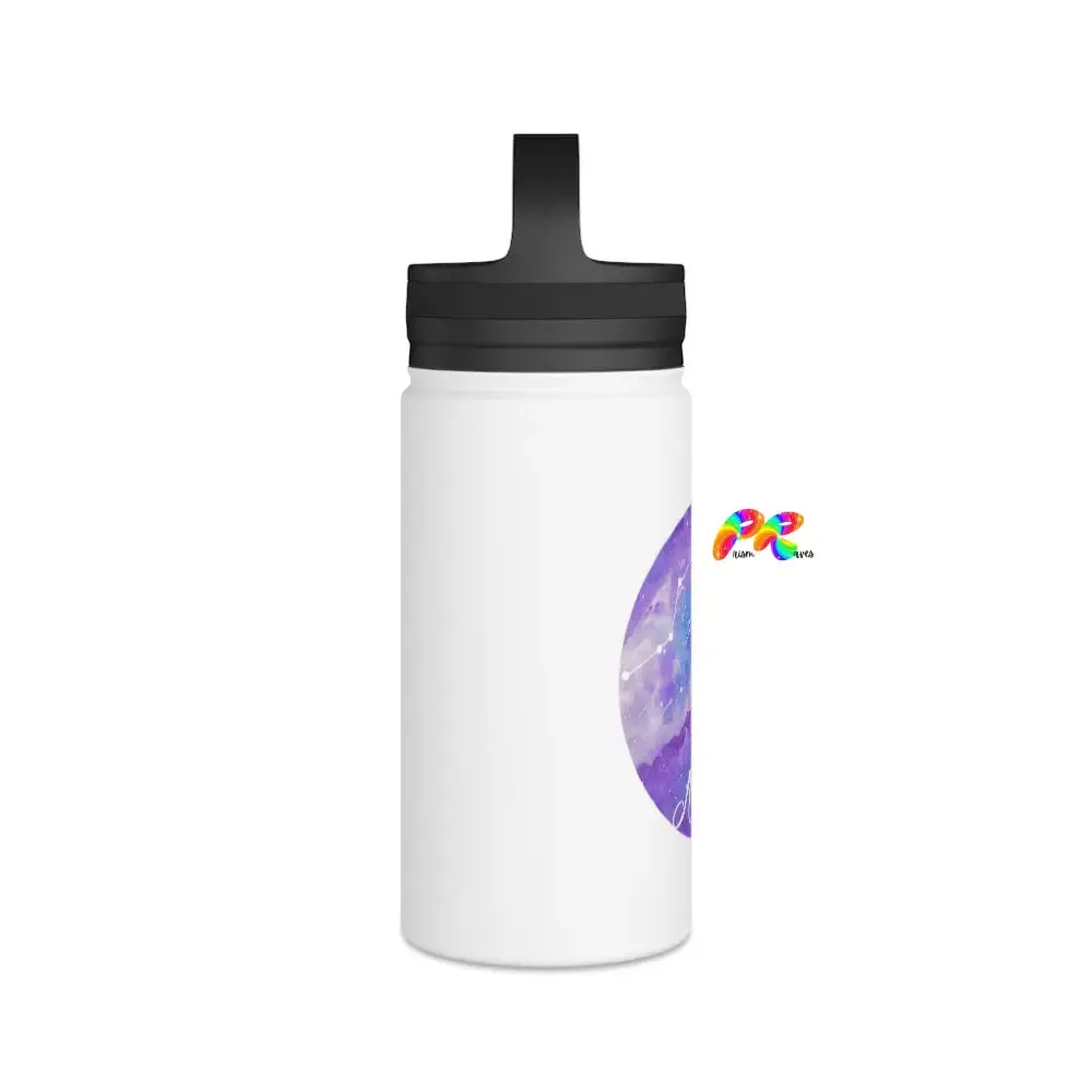 Aquarius Stainless Steel Water Bottle, Handle Lid