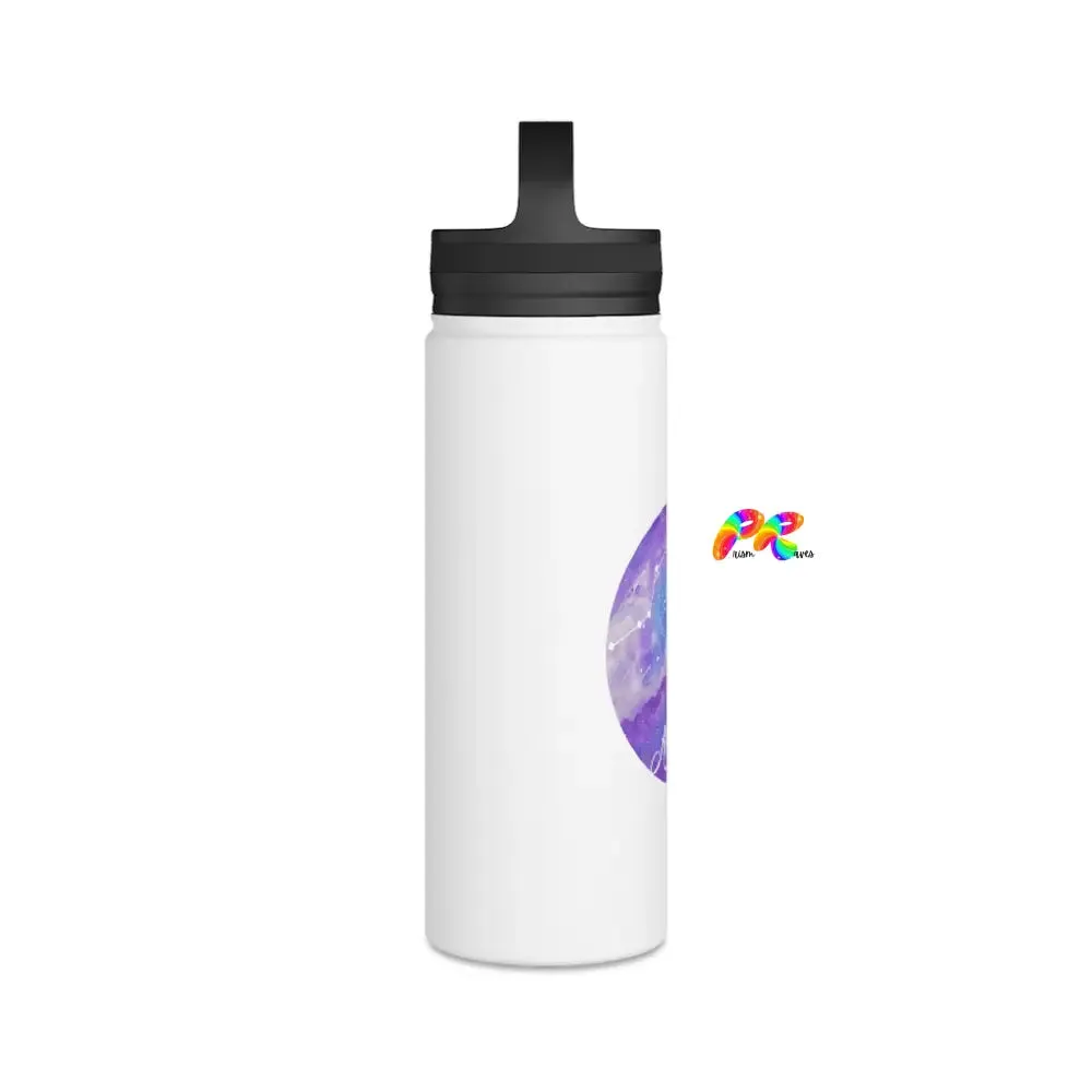 Aquarius Stainless Steel Water Bottle, Handle Lid