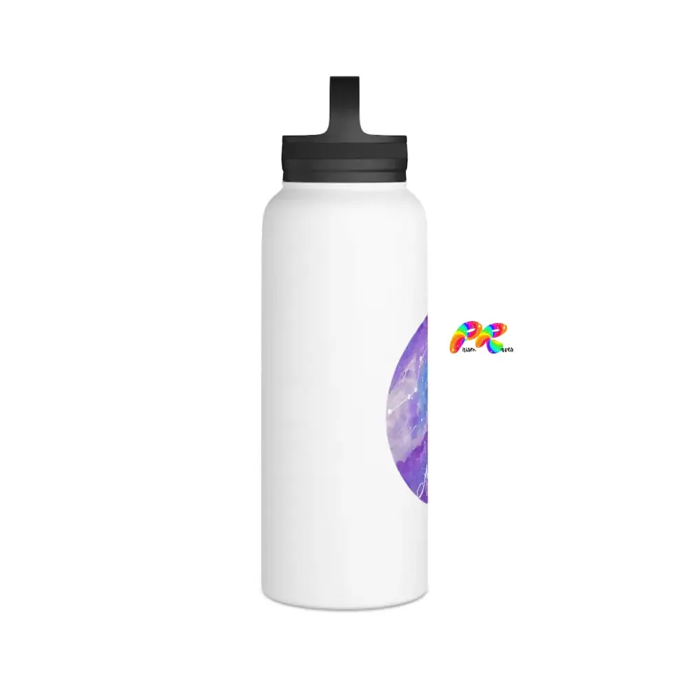 Aquarius Stainless Steel Water Bottle, Handle Lid