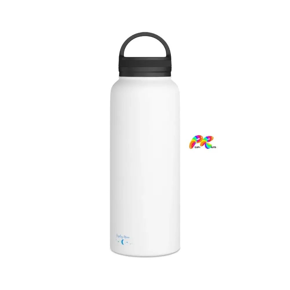 Aquarius Stainless Steel Water Bottle, Handle Lid