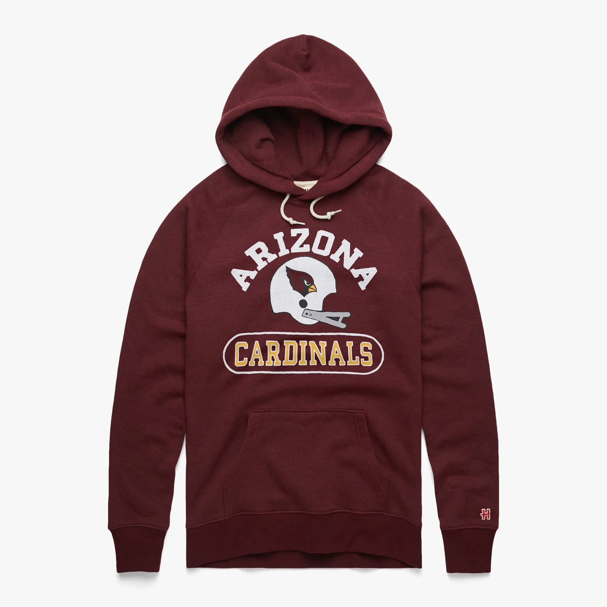 Arizona Cardinals Throwback Helmet Hoodie