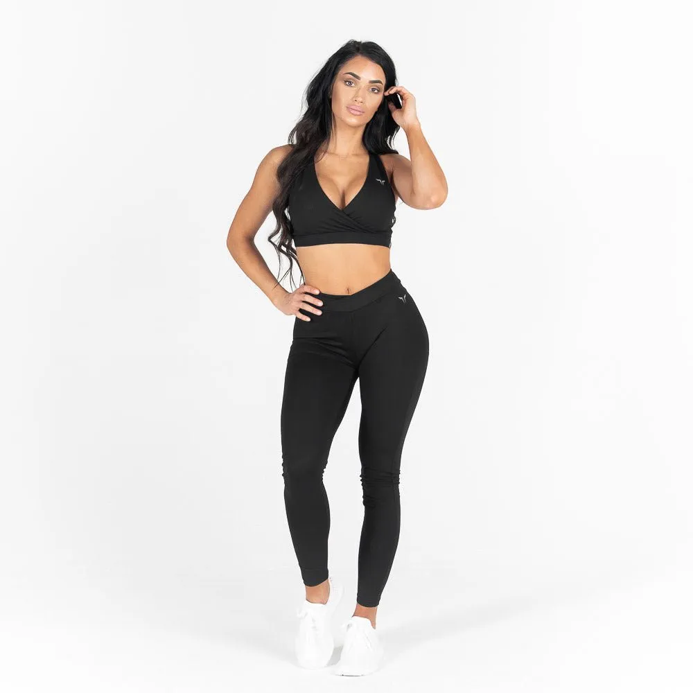 Athena Leggings - Midnight Black