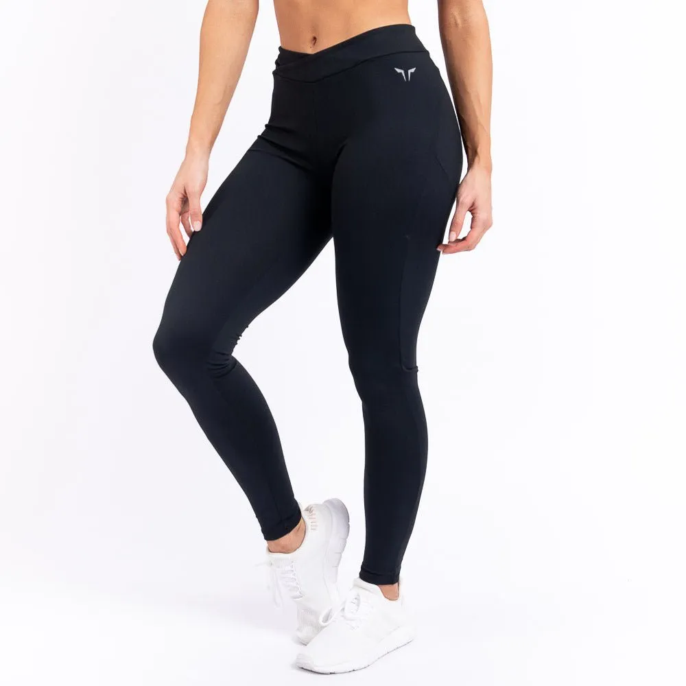 Athena Leggings - Midnight Black