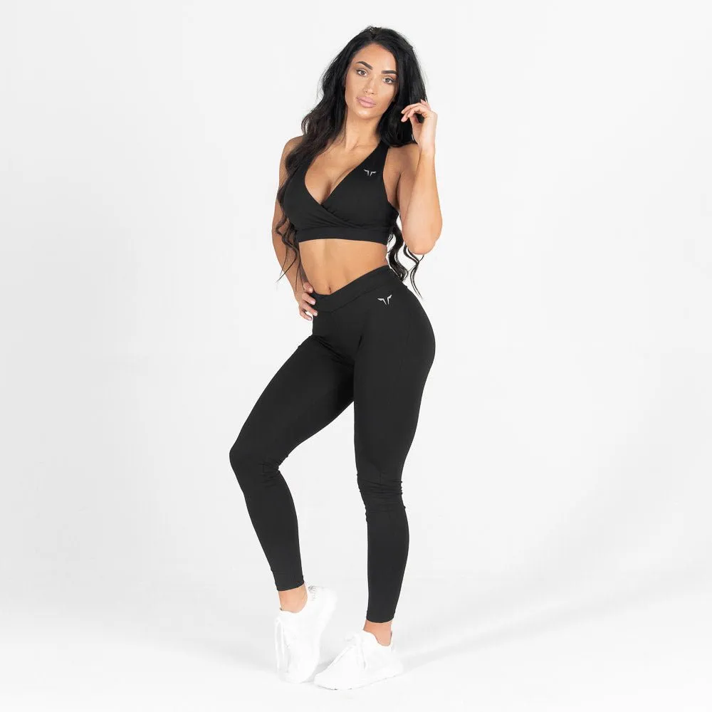 Athena Leggings - Midnight Black