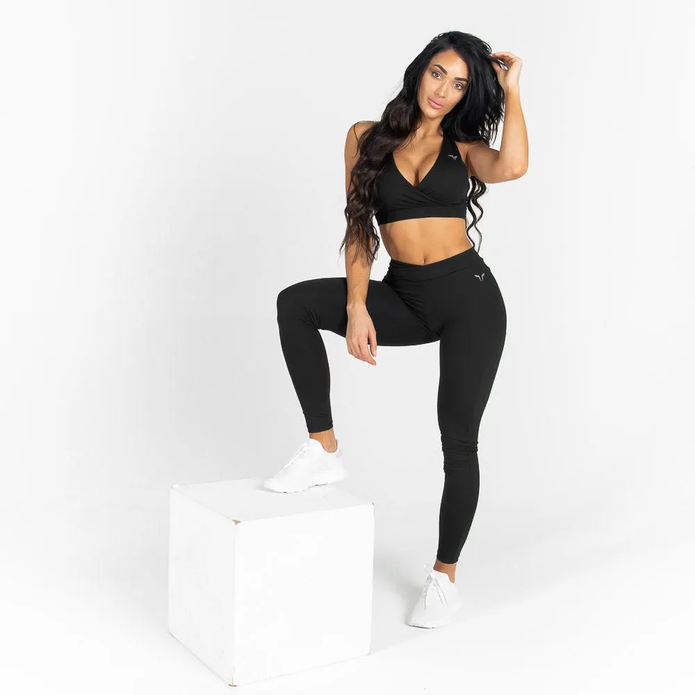 Athena Leggings - Midnight Black