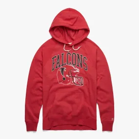 Atlanta Falcons Helmet Retro Hoodie