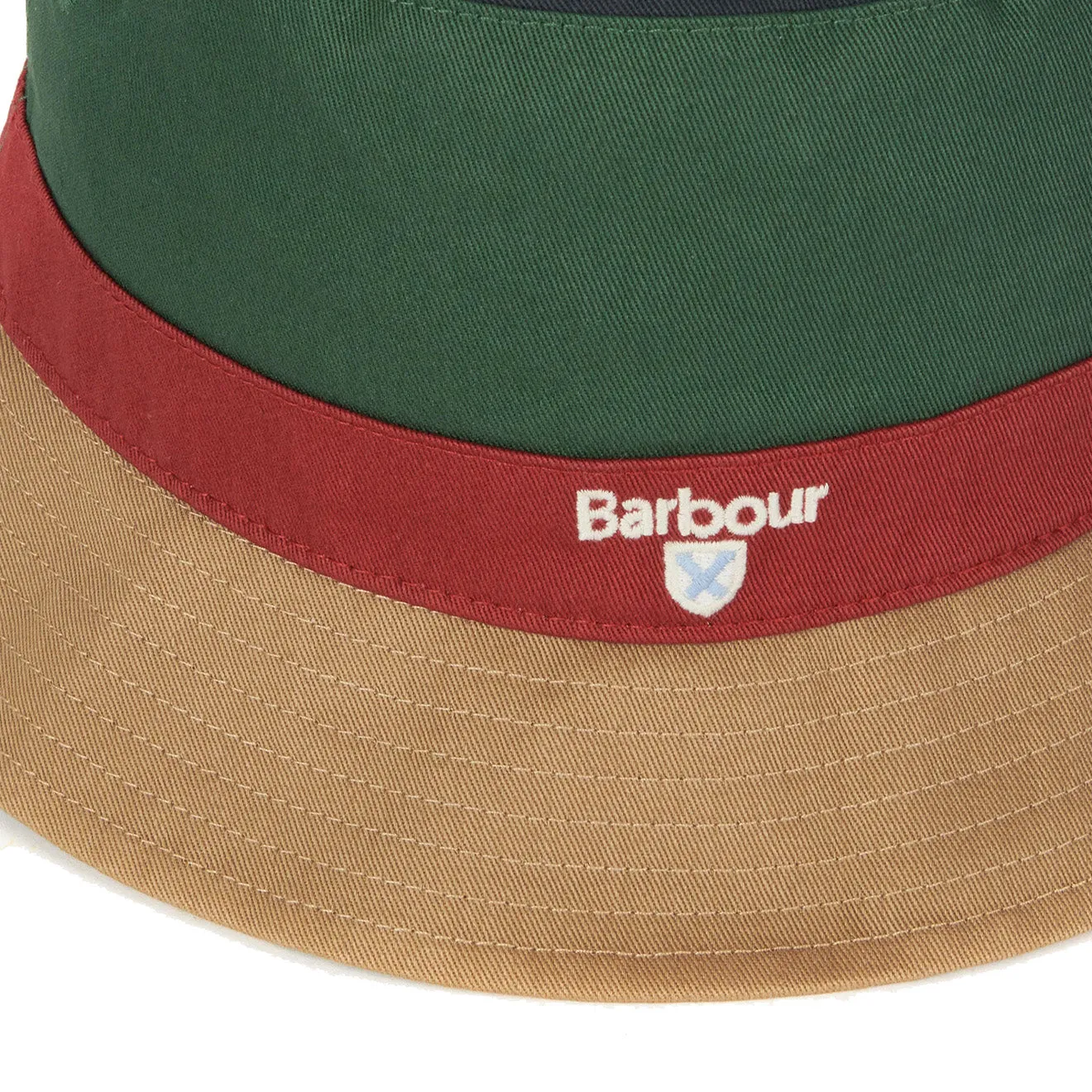 Barbour Laytham Sports Bucket Hat Racing Green / Dark Stone