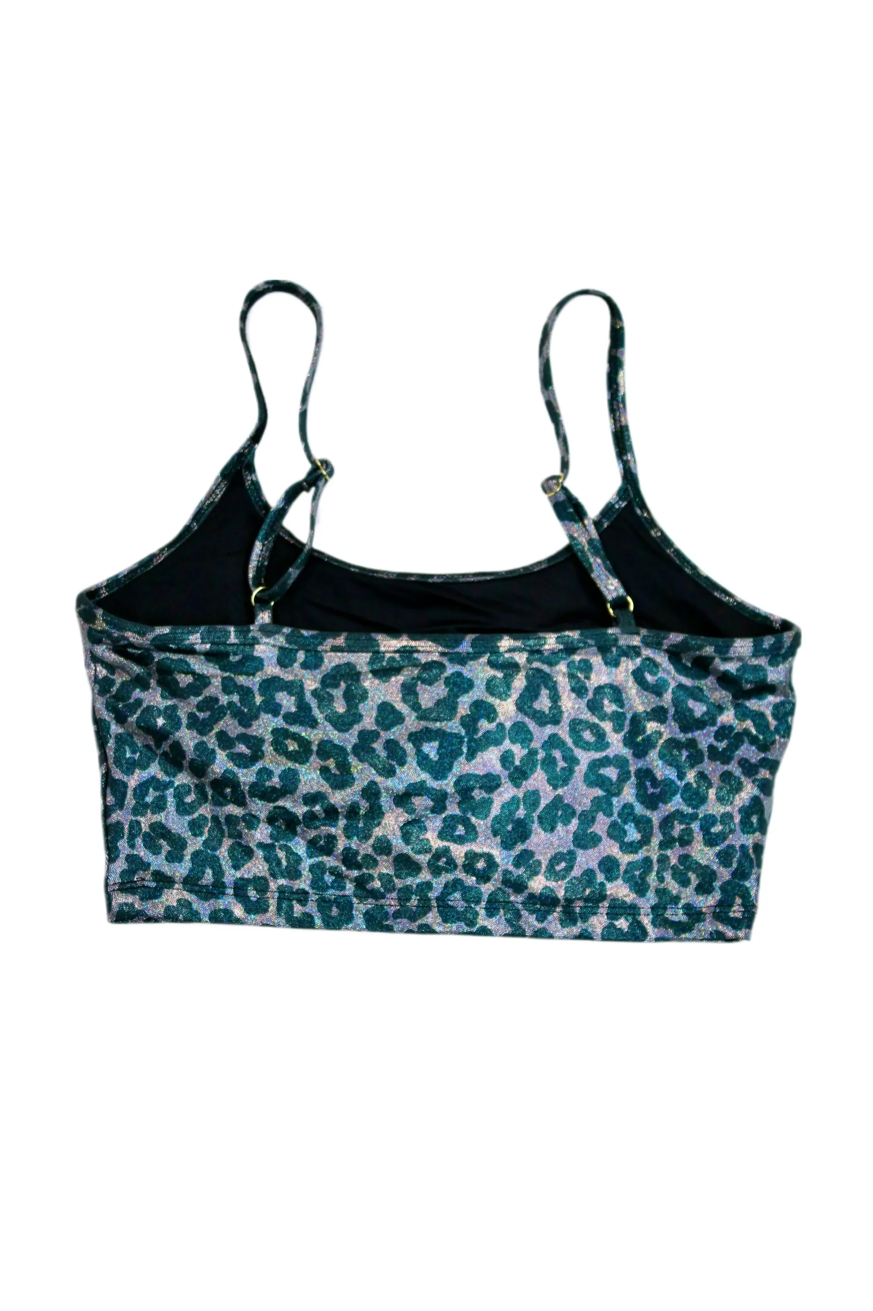 BeachRiot Sport - Metallic Leopard Sports Bra