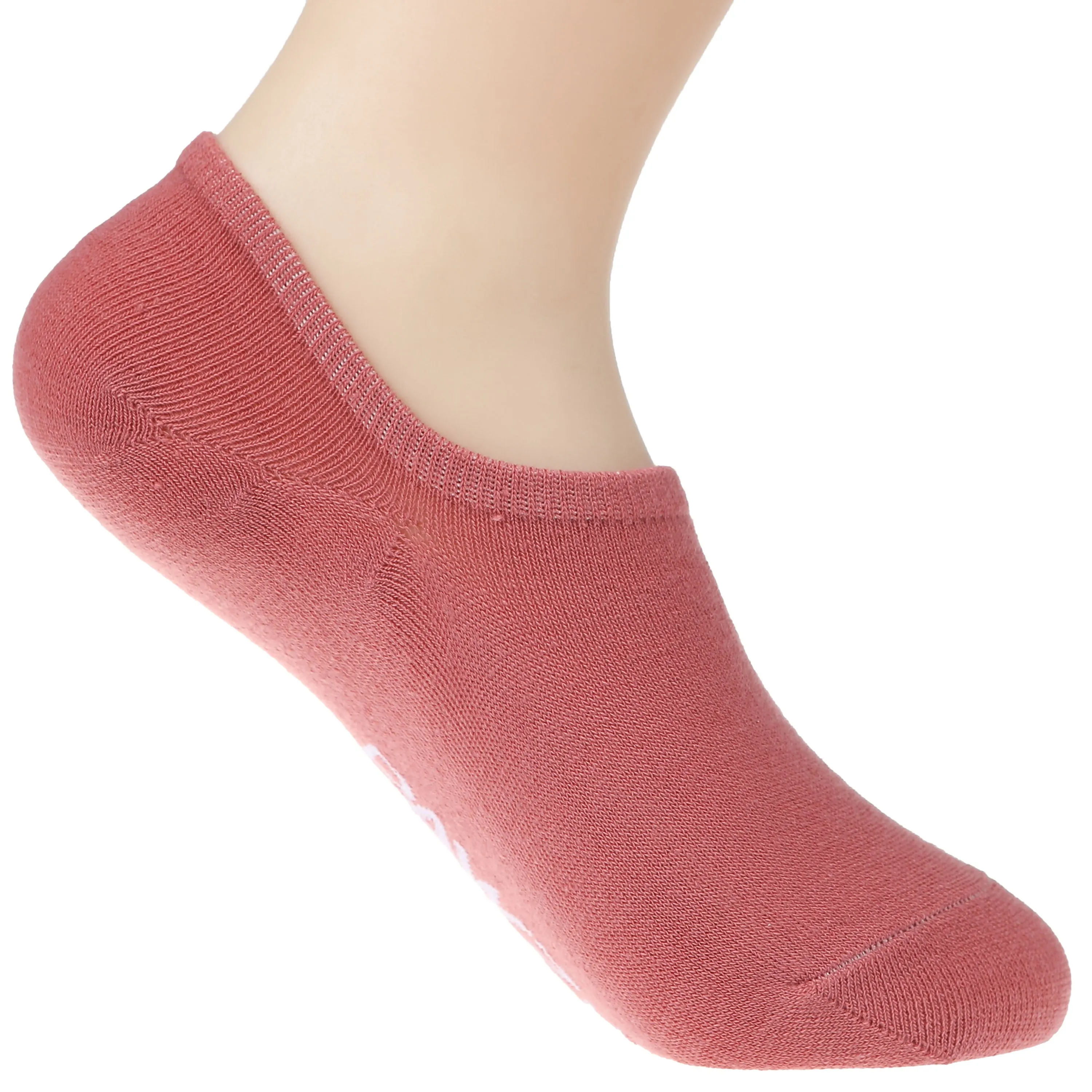 BEARPAW Pawz Women's 6 Pack Invisible Thin No Show Liner Socks Ultra Low Loafer Hidden Liner Socks - Flat Socks for Women