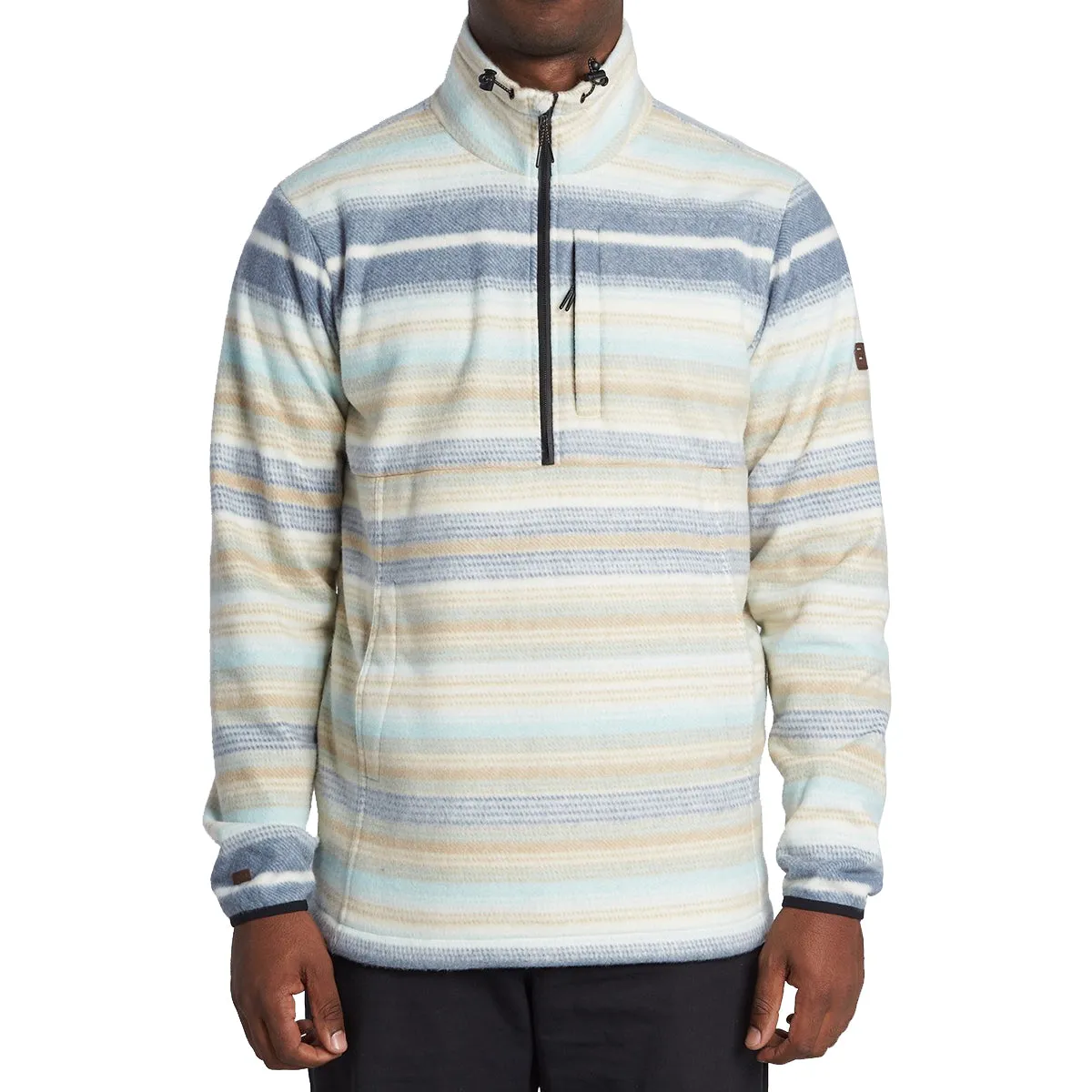 Billabong Boundary Mock Lite Polar Men's Sweater Sweatshirts (Brand New)