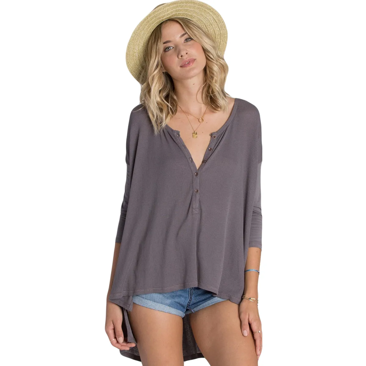 Billabong Hard To Chase Women's Top Shirts (Brand New)