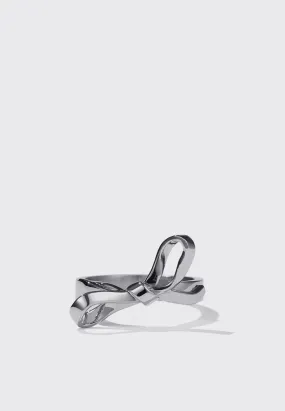 Bow Ring - Silver