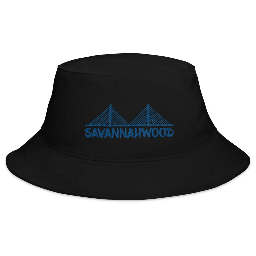 Bucket Hat Royal Blue Logo