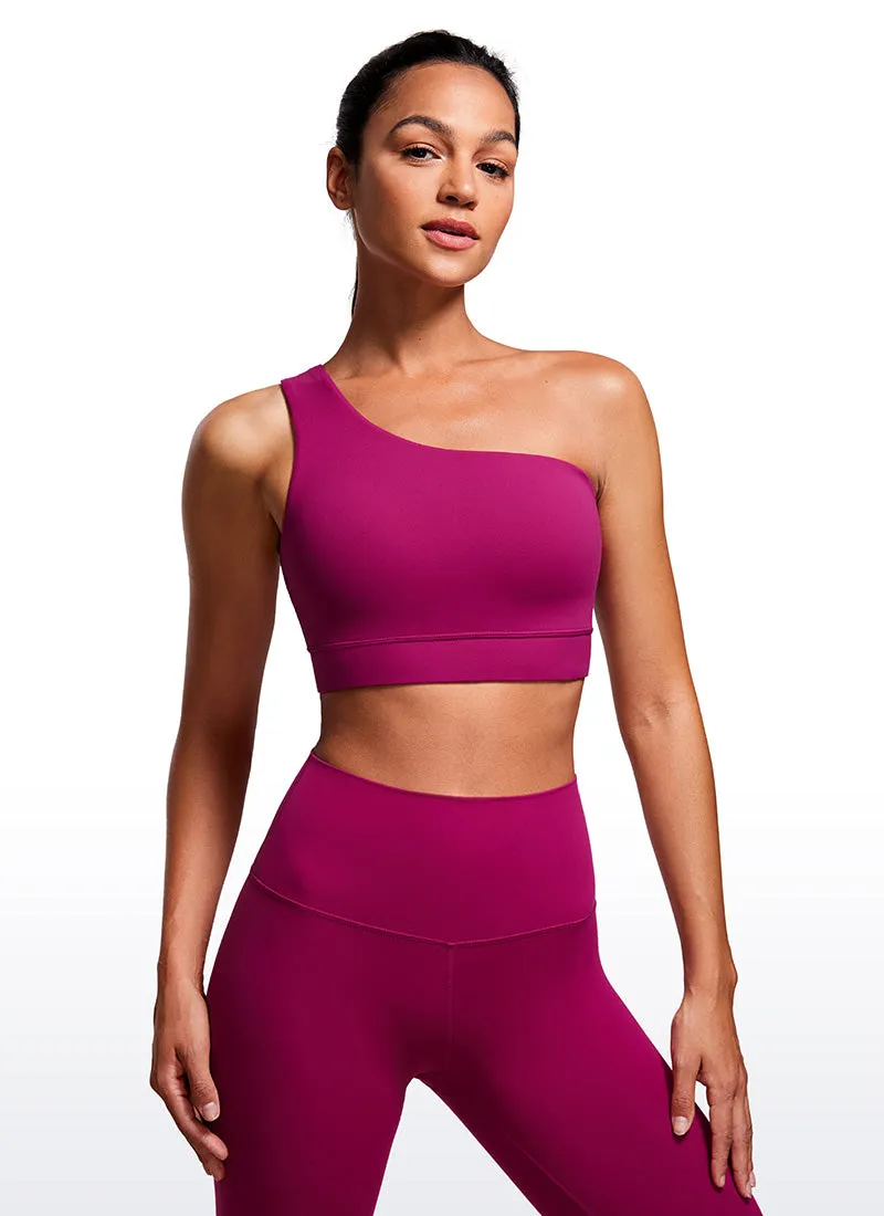 Butterluxe One Shoulder Sports Bra