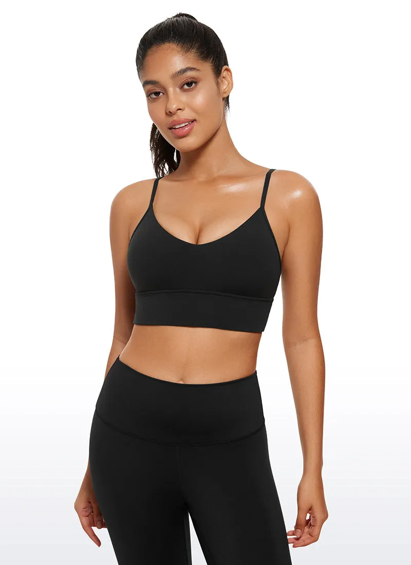 Butterluxe V Neck Longline Sports Bra