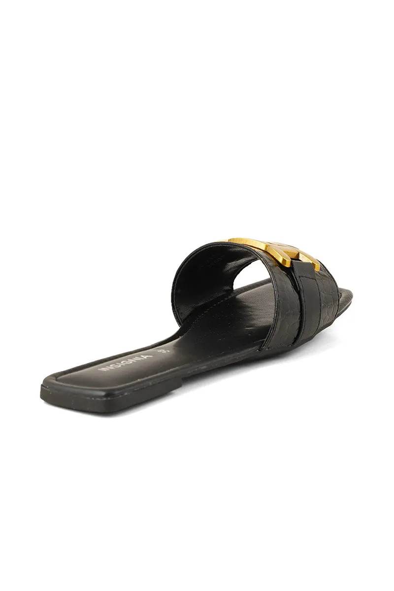 Casual Slip On I38605-Black