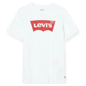 Child's Short Sleeve T-Shirt Levi's Batwing 4 Years White