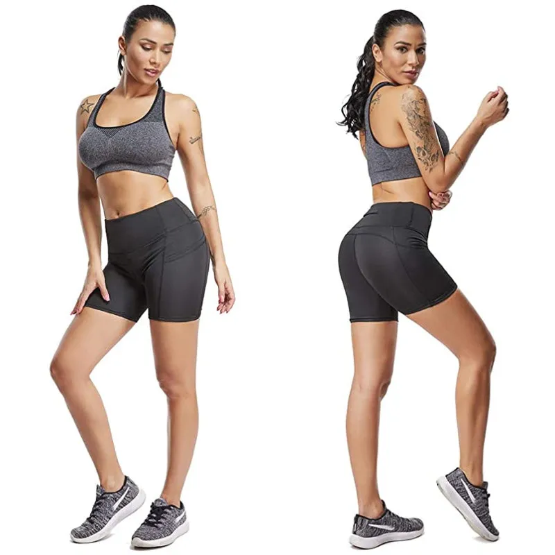 Claire Yoga Spandex Workout Shorts