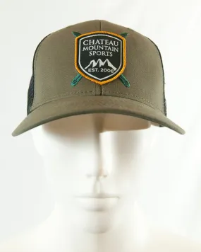 CMS Shield w/Skis Trucker Hat