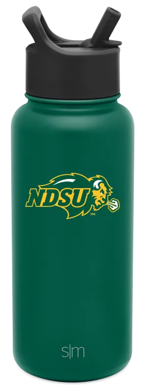 Collegiate Summit Water Bottle with Straw Lid