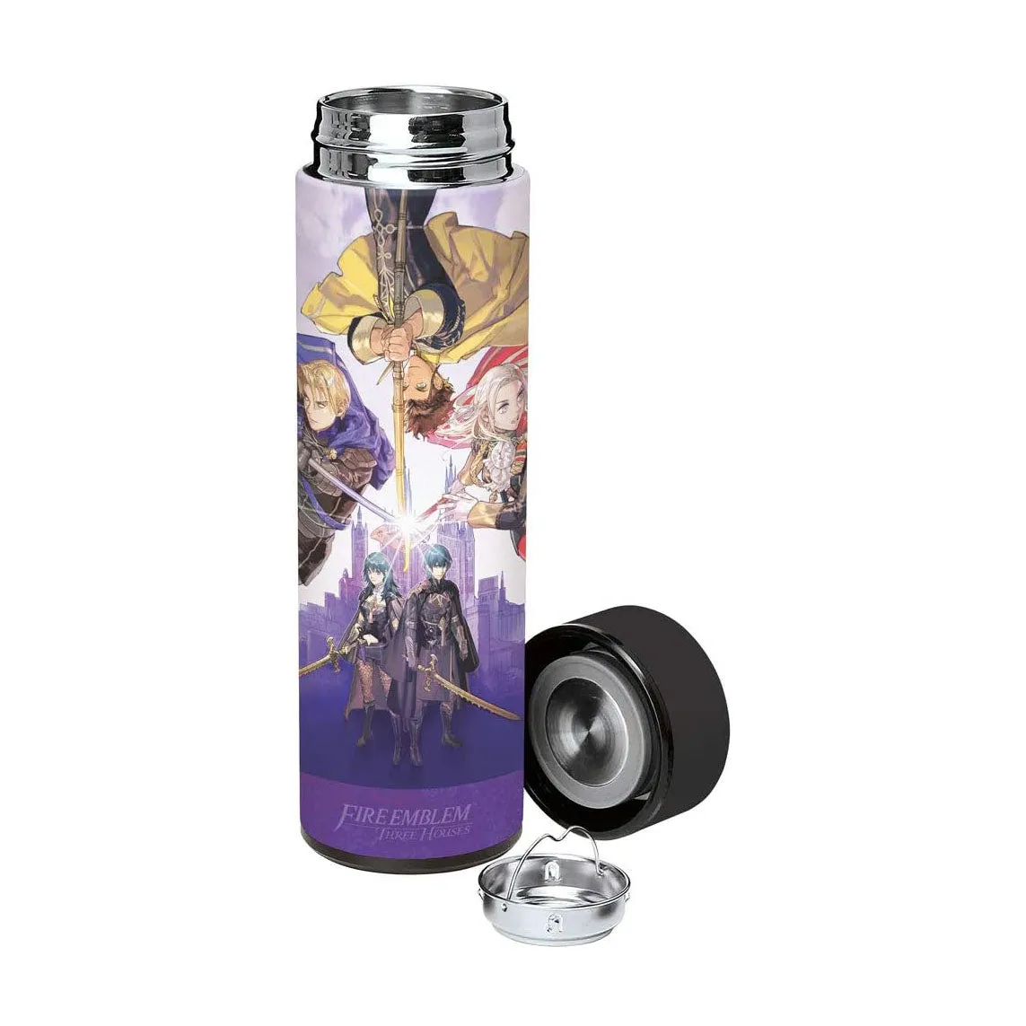 Controller Gear Fire Emblem Vacuum Insulated Stainless Steel Water Bottle, 17 ounce, 500 mL, Three Houses