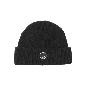 Crowes Nest Beanie - Blk