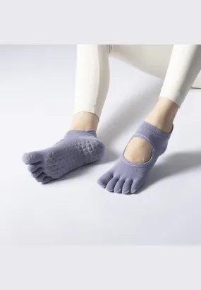 Cut-Out Grip Socks (4 Colours)