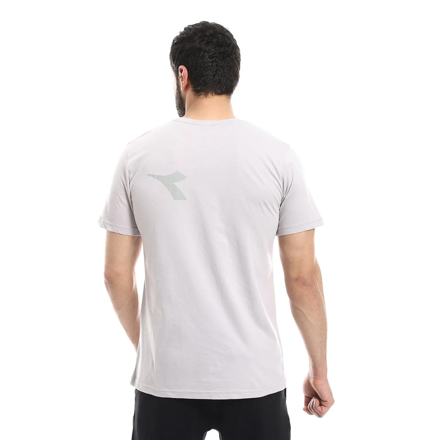 Diadora Men Cotton Printed  T-Shirt