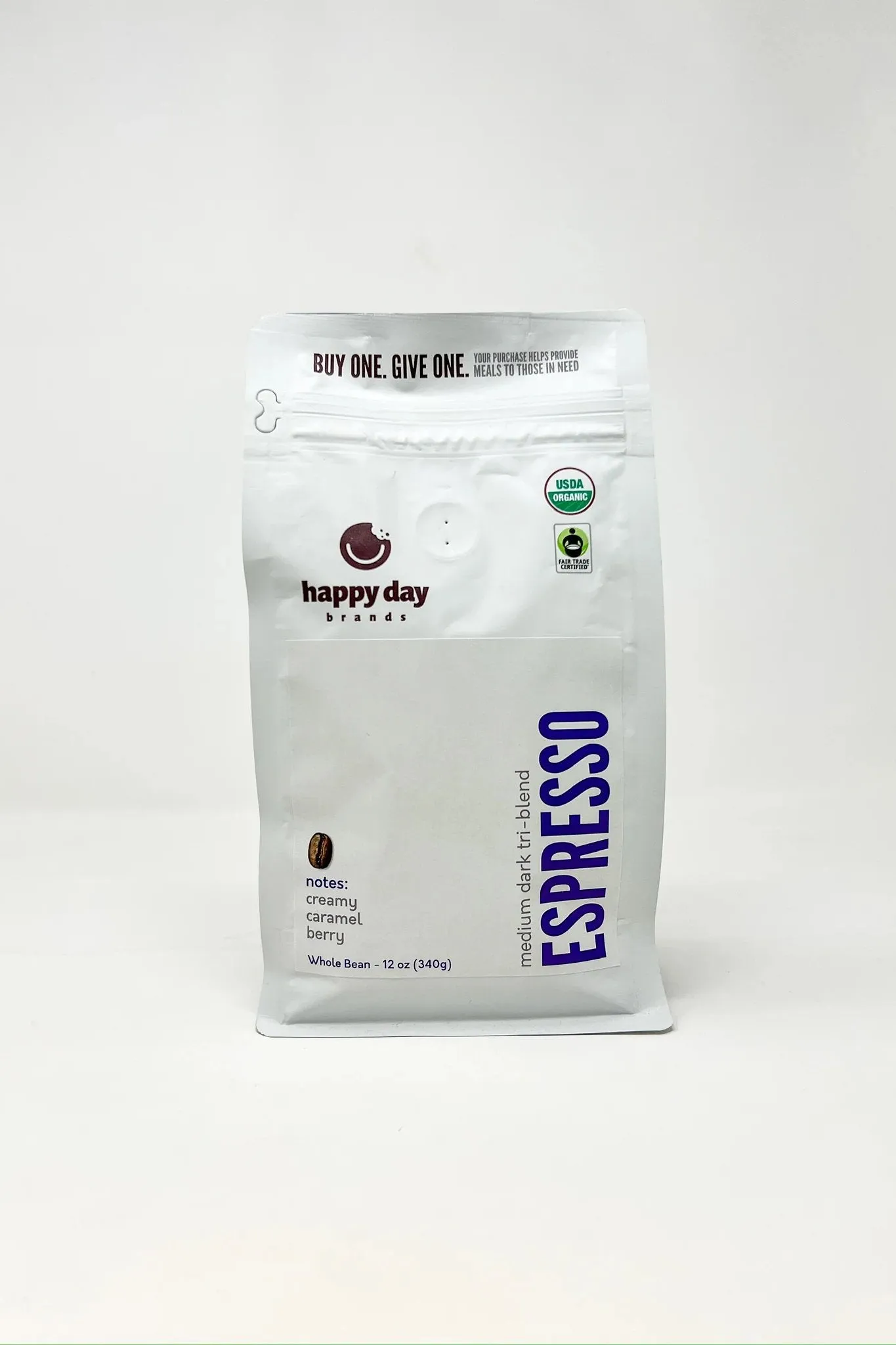 Espresso Fairtrade Organic Whole Bean Coffee