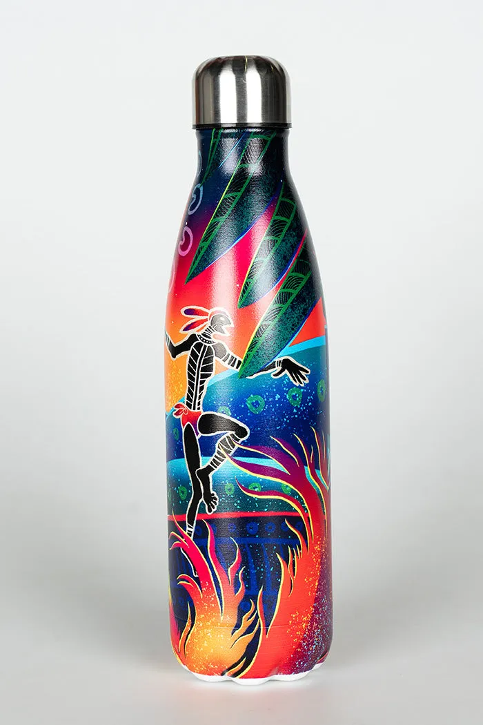 Fire Spirit People Vacuum Insulated Double Walled Stainless Steel Water Bottle