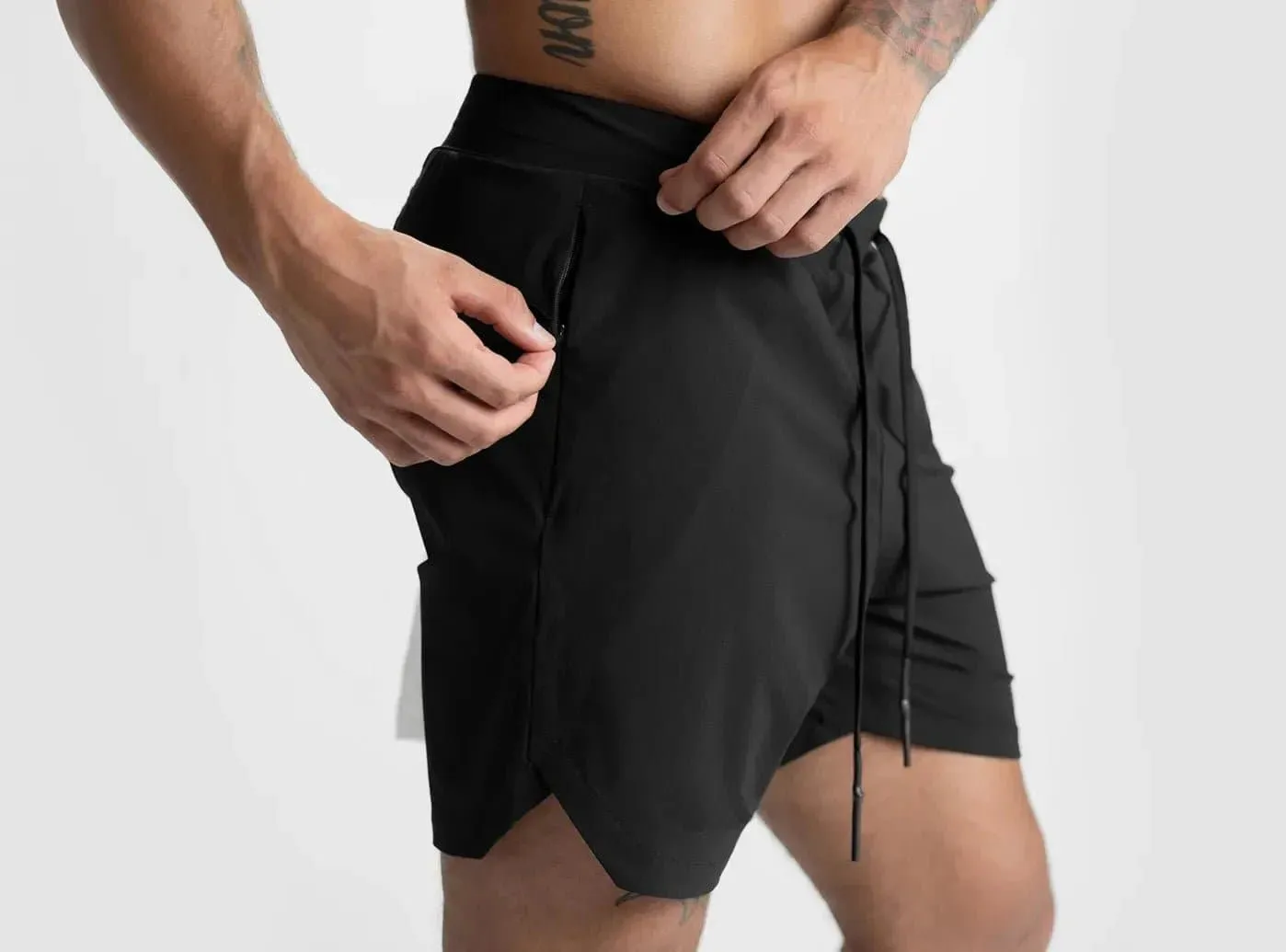 FitVille Men's QuickDry Sports Shorts V4