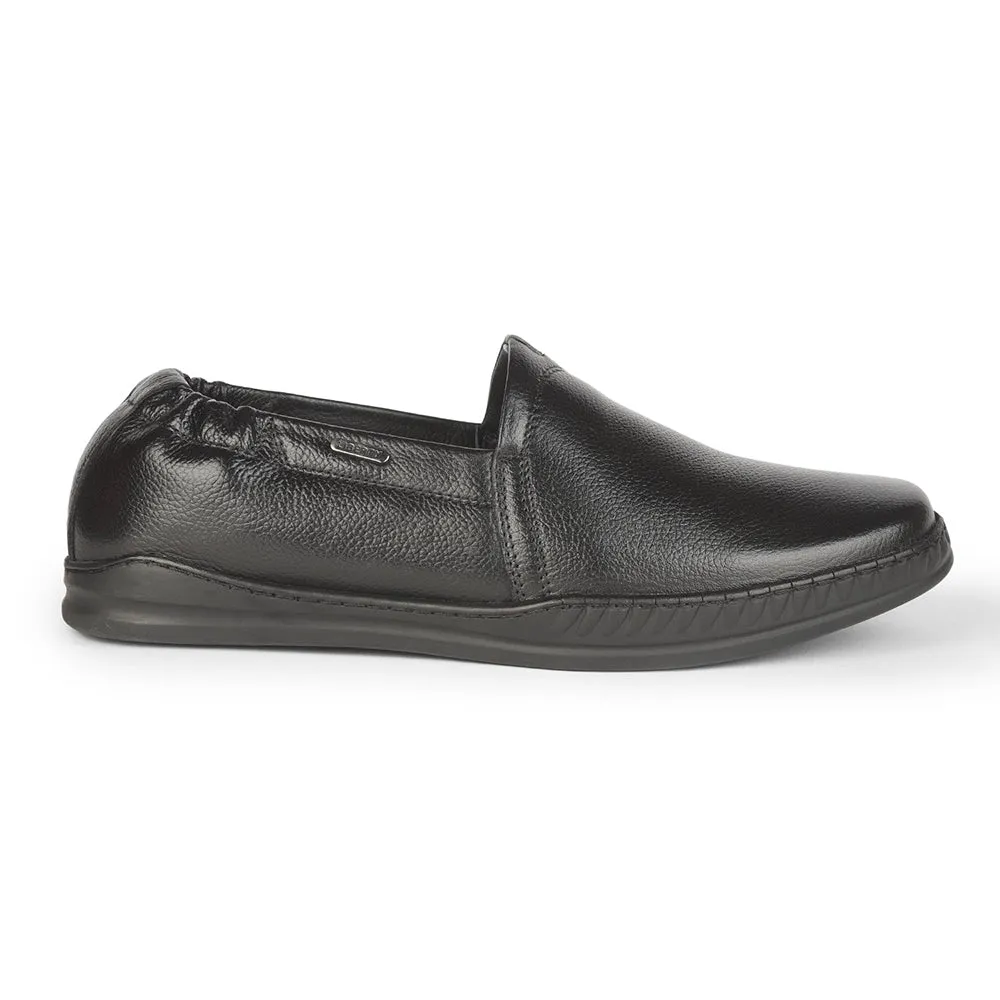 Fortune (Black) Casual Loafer Shoes For Men BM-29 By Liberty