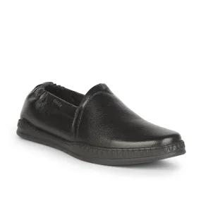 Fortune (Black) Casual Loafer Shoes For Men BM-29 By Liberty