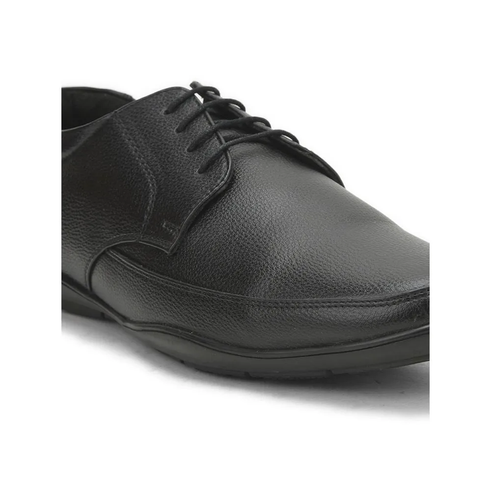 Fortune (Black) Formal Lace Up Shoes For Men AVN-61E By Liberty