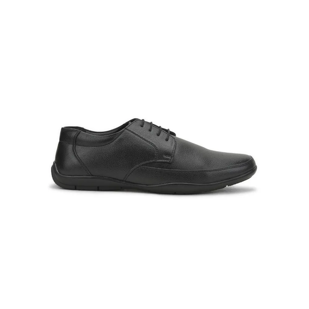 Fortune (Black) Formal Lace Up Shoes For Men AVN-61E By Liberty