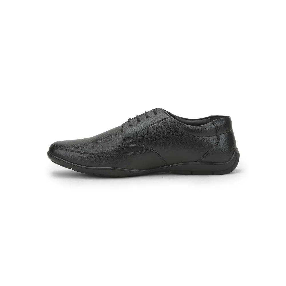 Fortune (Black) Formal Lace Up Shoes For Men AVN-61E By Liberty