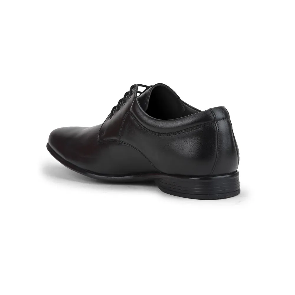 Fortune (Black) Formal Lace Up Shoes For Men Robert-2 By Liberty