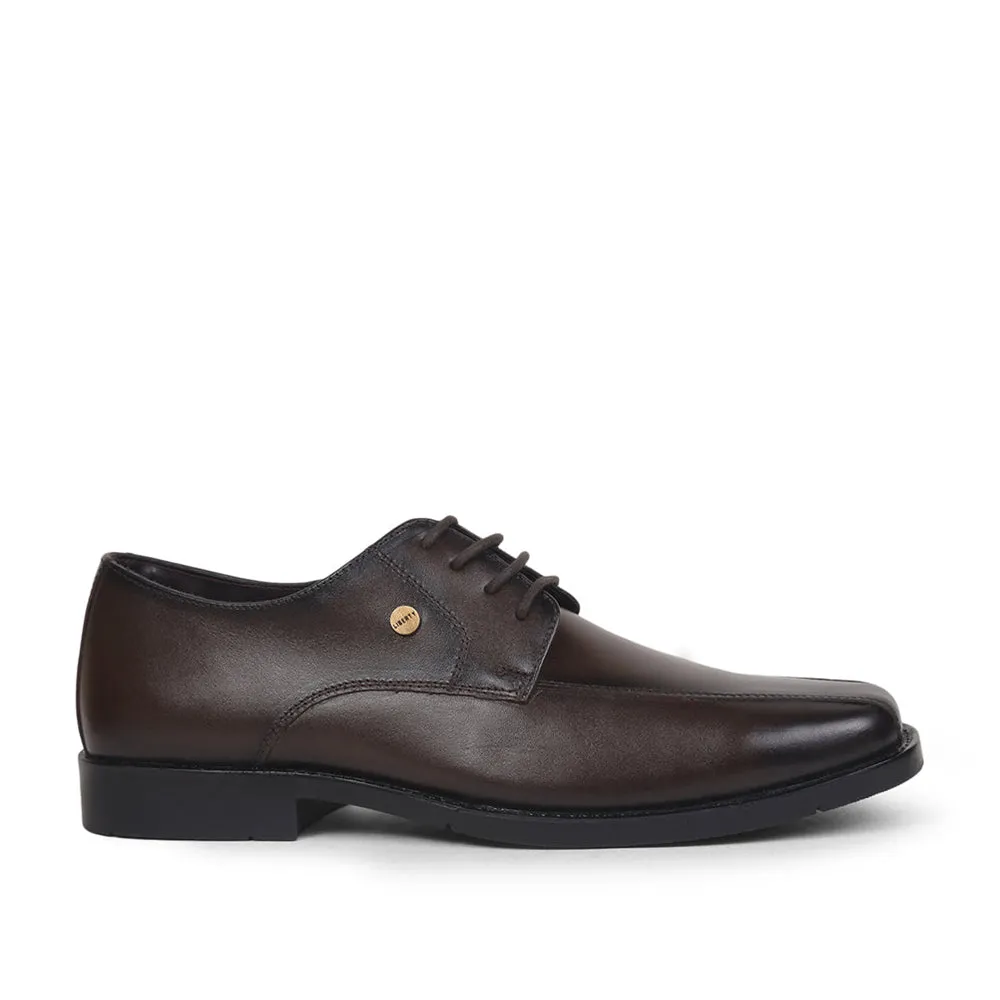 Fortune By Liberty Men ECO-01E Brown Formal Lacing Shoes