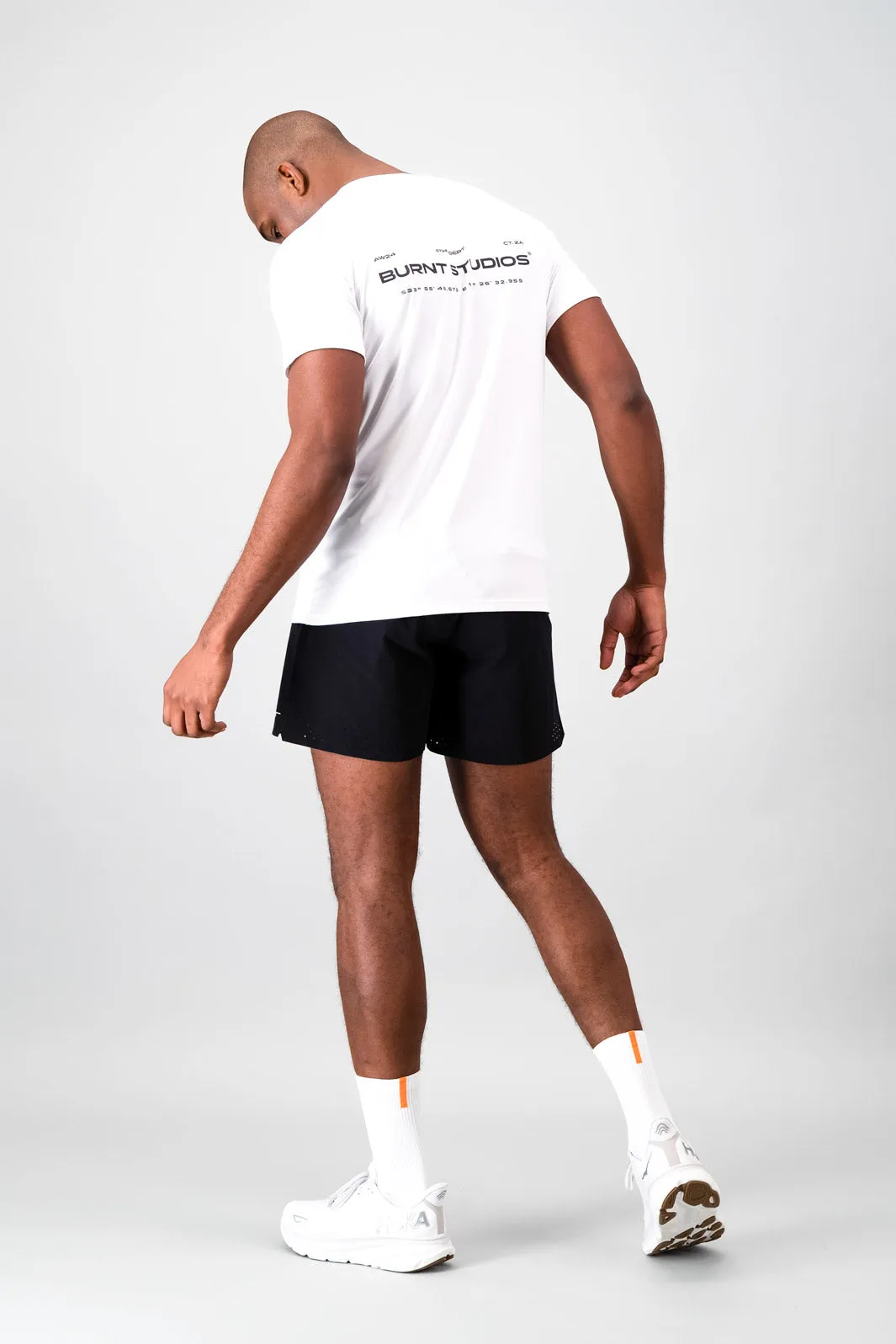 Fundamental Active Tee - White