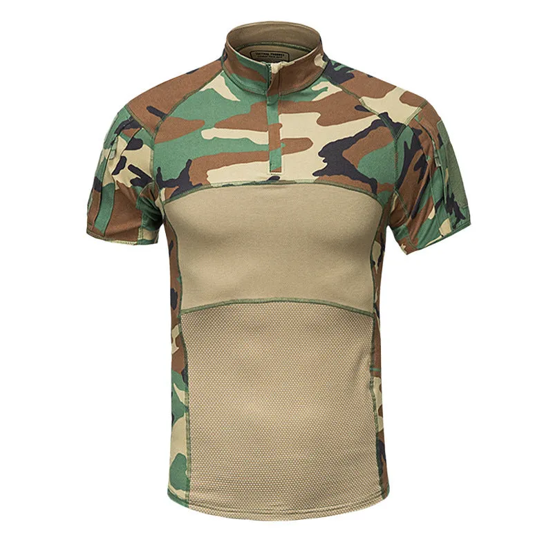 G4 Frog Combat t-shirt Camouflage Training Short Sleeve