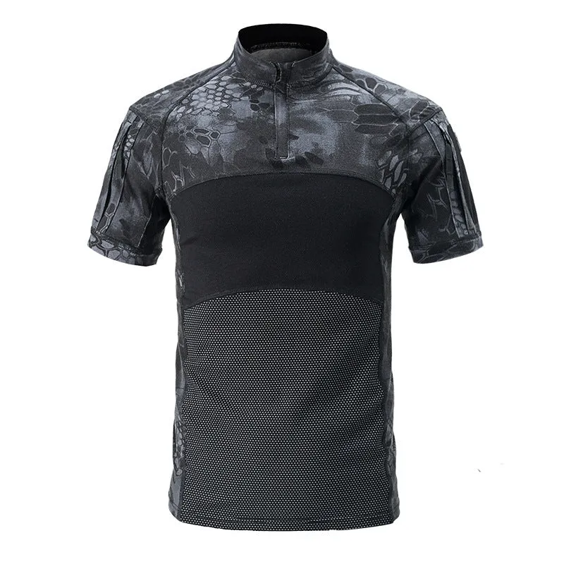 G4 Frog Combat t-shirt Camouflage Training Short Sleeve