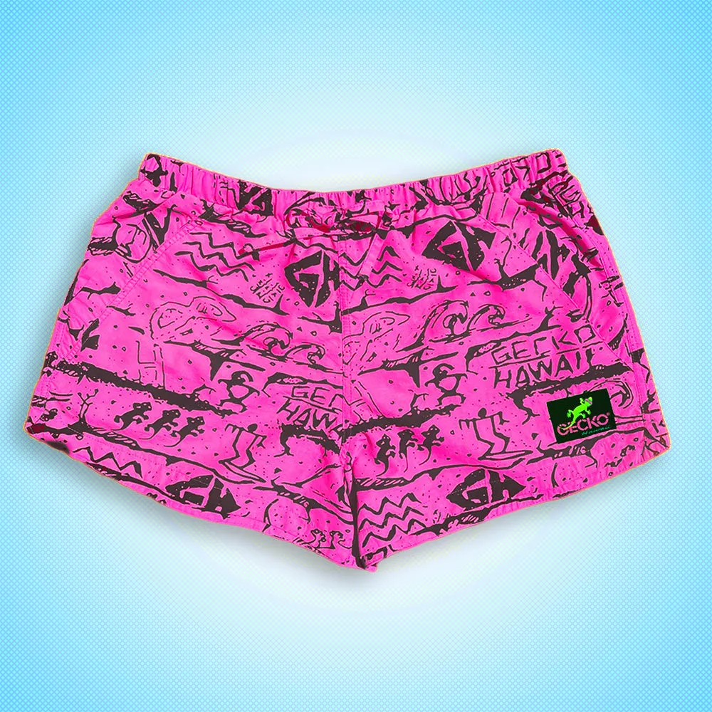 Gecko Wall - Neon Pink Beach Runners (Unisex)