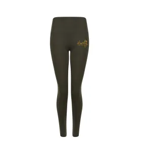 Hardy Equestrian Women's Olive Core Sport Riding Leggings