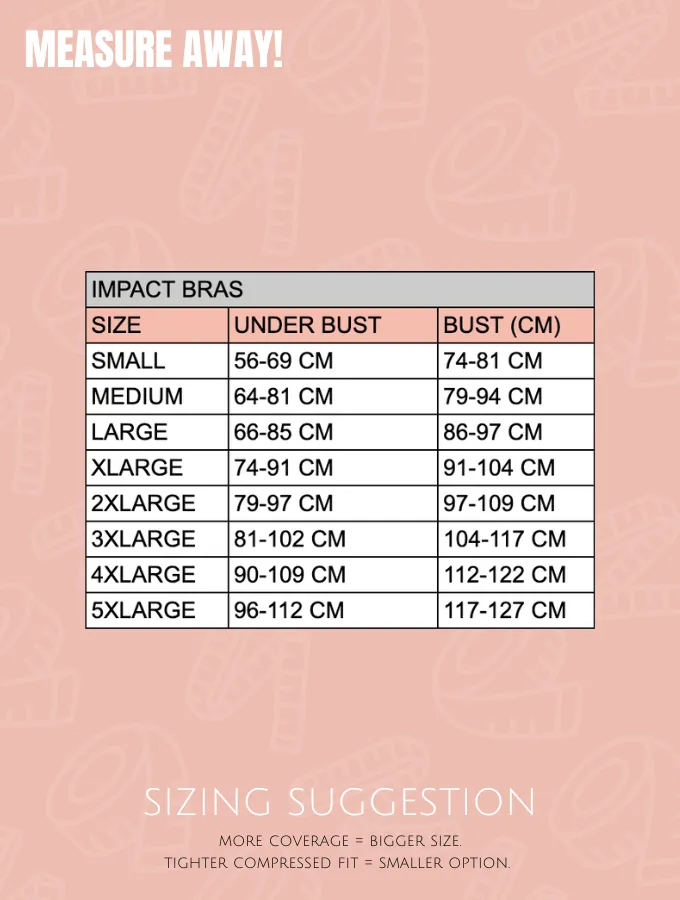 HIGH IMPACT BRA - MINERAL SERIES - PICASSO