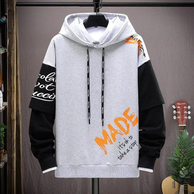 Hoodies Teenagers Spring And Autumn With Fleece Boys Suit Coat Junior High School Student Sports Trend Big Handsome Boy Clothing